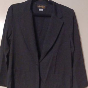 Black Women's Suit Jacket with front pockets Size 10